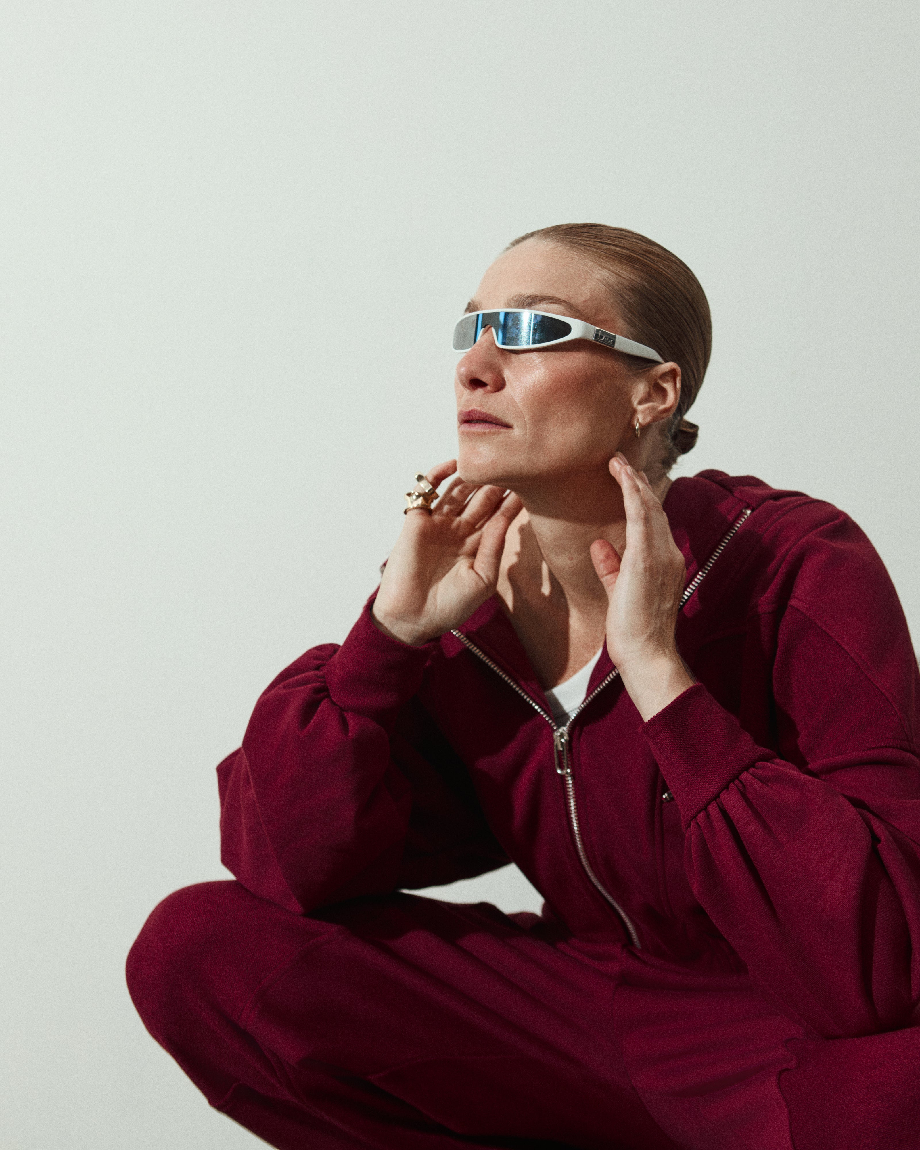 BURGUNDY TRACKSUIT