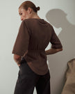 STRUCTURED SLIM Cotton T-Shirt