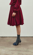 AURA HIGHT WAISTED KNEE LENGTH SKIRT