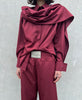 Burgundy Shirt