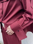 Burgundy Shirt