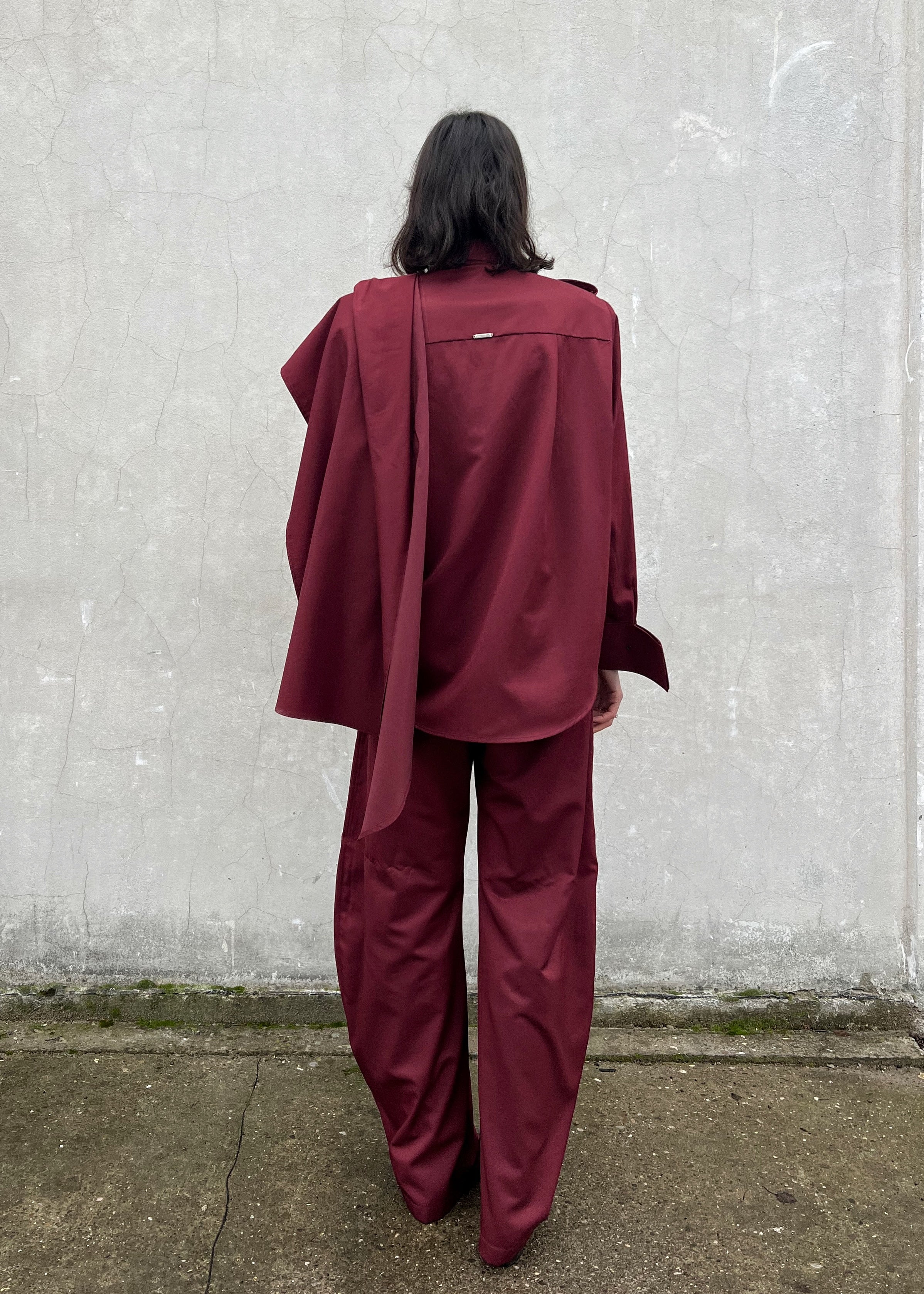 Burgundy Shirt