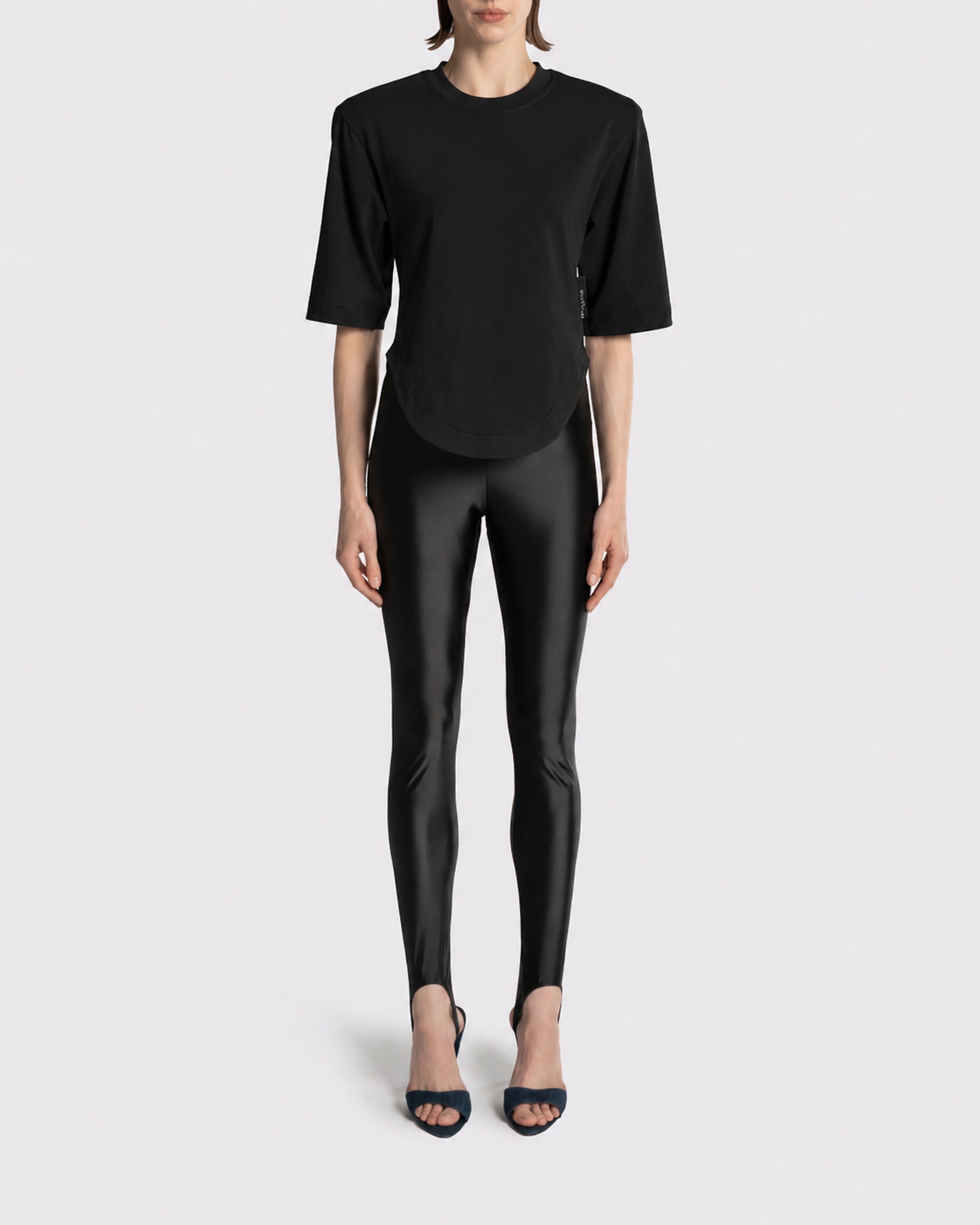 STRUCTURED SLIM Cotton T-Shirt