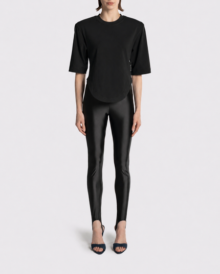 STRUCTURED SLIM Cotton T-Shirt