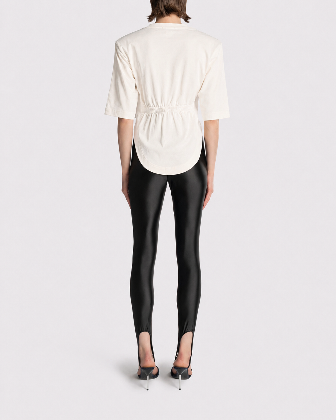 STRUCTURED SLIM Cotton T-Shirt