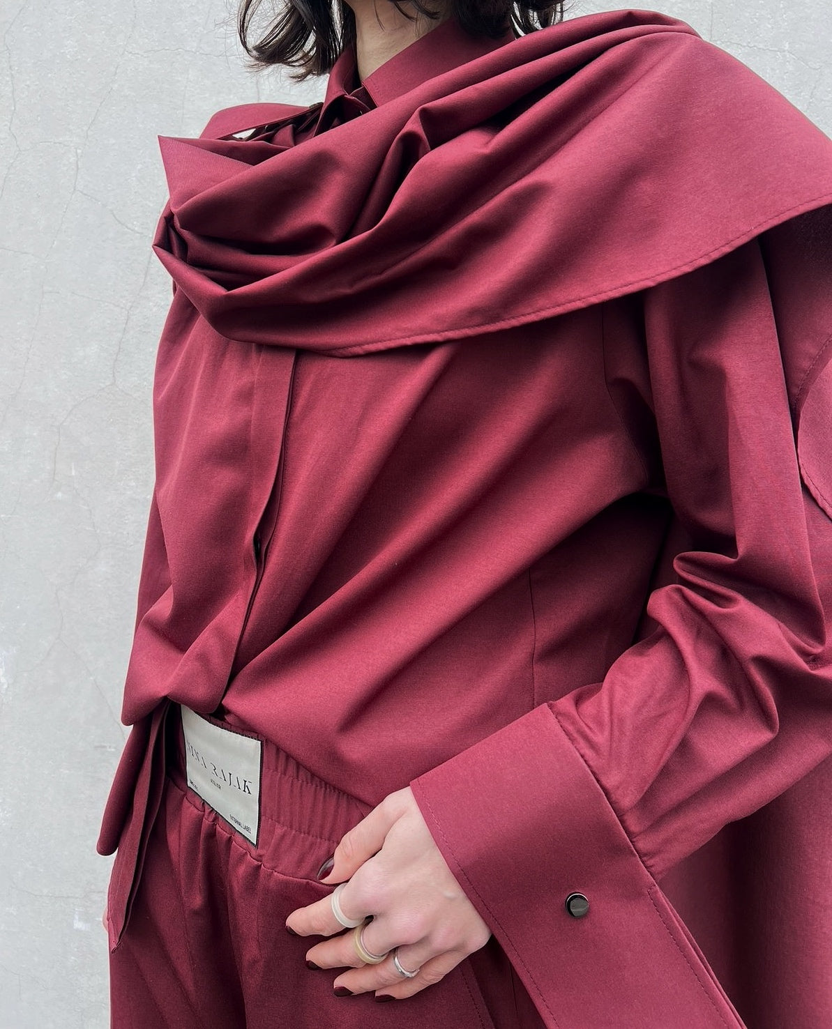 Burgundy Shirt