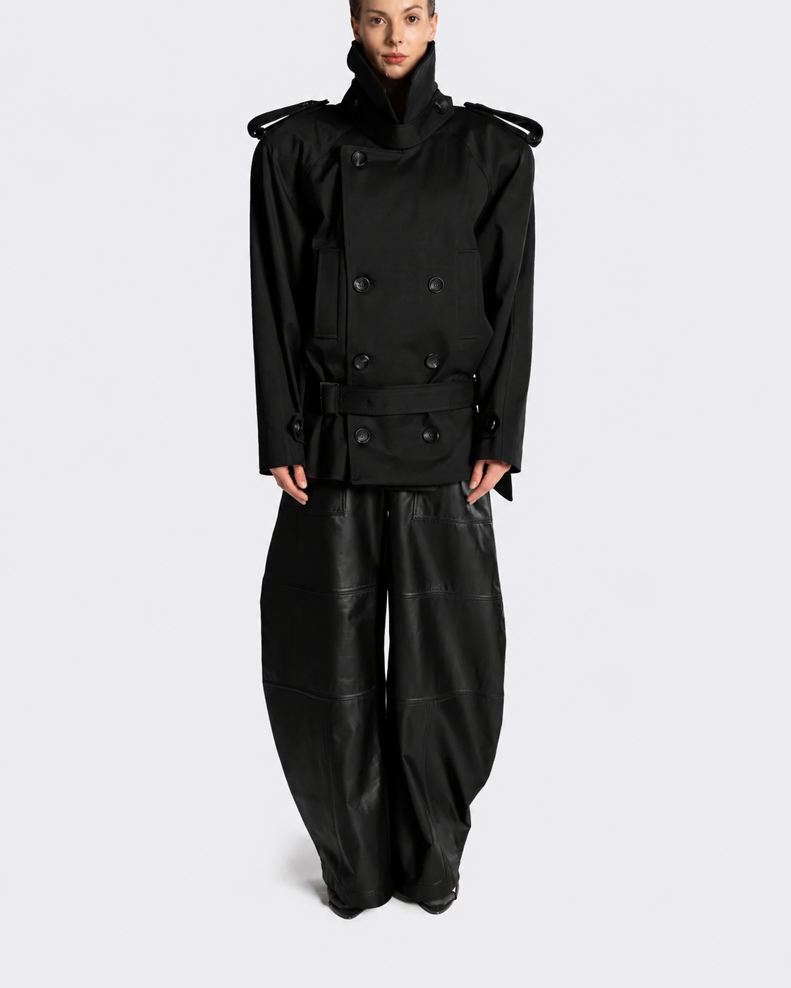 BELTED TRENCH