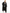 Long latex trench-coat