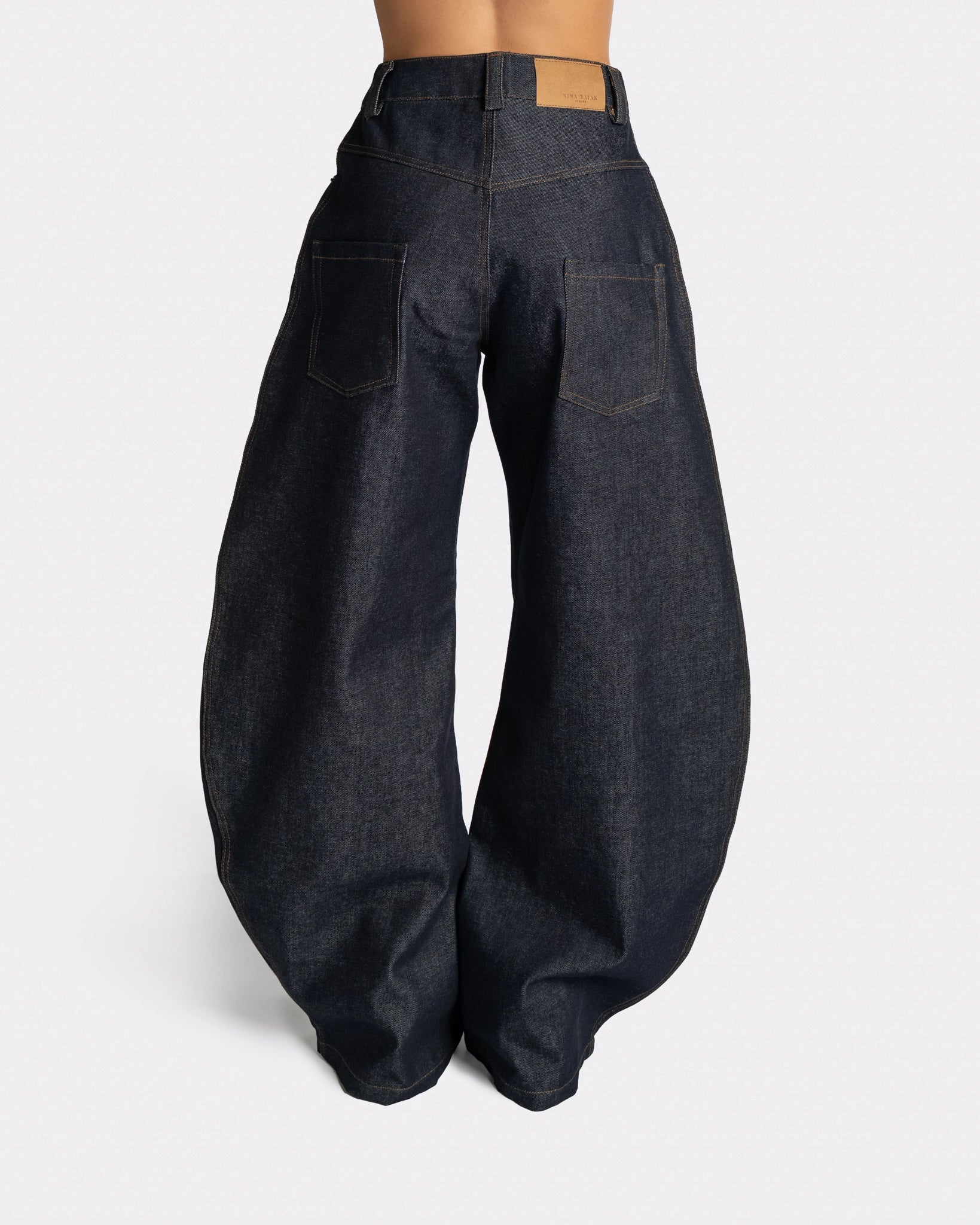 ROUND LEG / WIDE DENIM