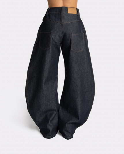 ROUND LEG / WIDE DENIM