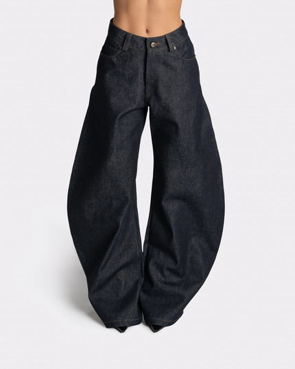 ROUND LEG / WIDE DENIM