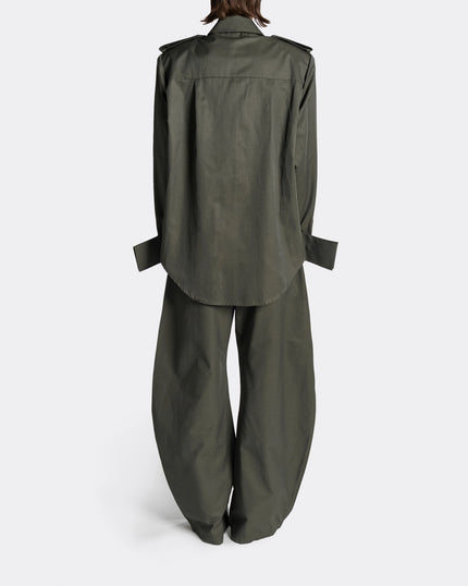 MILITARY SHIRT - Back | Nina Rajak Atelier