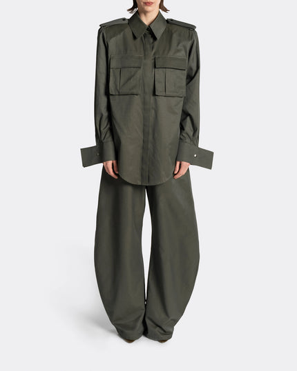 MILITARY SHIRT - Front | Nina Rajak Atelier