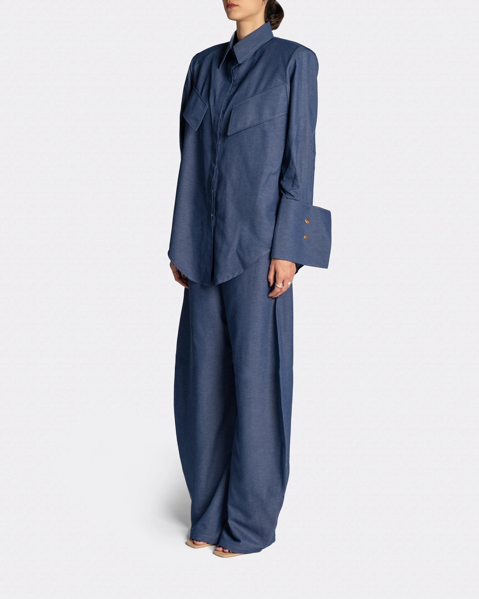 SOFT SHIRT Denim Side