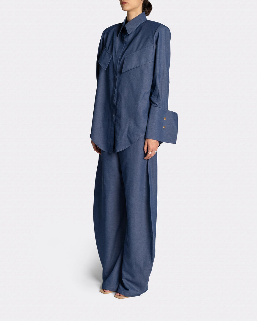 SOFT SHIRT Denim Side